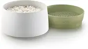 Lekue Microwave Rice, Grain & Quinoa Cooker, one size,1 Liters, Green