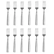 Williams Sonoma Stephanie Stainless Steel Dinner Fork by Towle (Set of Twelve)