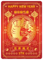 Card Fun Kung Fu Panda Year of the Dragon Booster Box