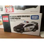 TOMICA MITSUBISHI LANCER EVO 多美 台灣警車 會場限定