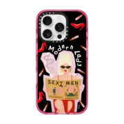 iPhone 16 Pro Impact Case MagSafe Compatible Modern Lady