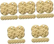 TEHAUX 300pcs Jewelry Making Charms Pendants Textured Charms for Bracelets Necklaces Keychains for Crafting and Personalization