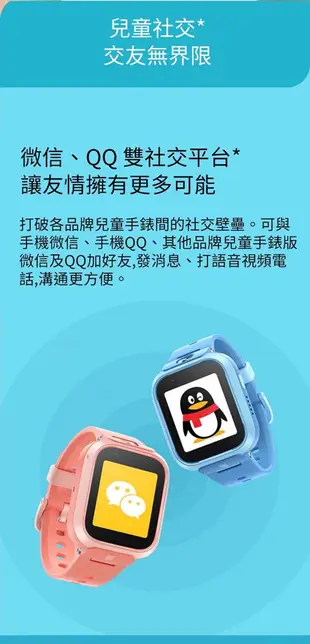 米兔兒童手錶 6X 精准定位 20米防水兒童電話手錶學生高清雙鏡頭視頻通話多種運動 插卡兒童手錶 防 (6.8折)