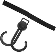 HAPINARY Large Hook for Stroller Double Hook Shopping Bag Holder Versatile Stroller Hanger for Outdoor Activities