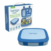 Bentgo Kids Lunch Box With Compartment Bento-Style Container - Blue