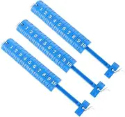 Yardwe 3pcs Foosball Score Counters Durable Score Keepers for Table Football Desktop Games Multi Functional Tools with Workmanship for Game Nights