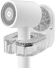 Blow Dryer Holder Wall Mounted, Wall-Mounted Suction Cup Hook, Multi-Functional Wall Mount Hair Dryer Hairdryer Holder, Hair Styling Tools Organizer for Bathroom