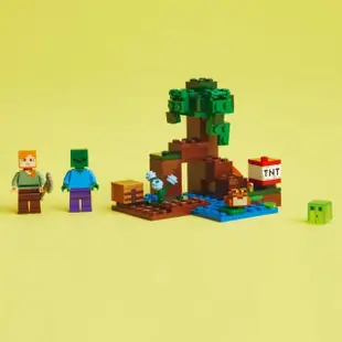 【LEGO 樂高】Minecraft 21240 The Swamp Adventure(當個創世神 沼澤冒險)