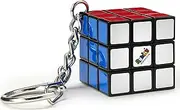 Rubik’s Cube Keyring Edition. Classic 3x3 Mini Cube Keyring Accessory, Travel Puzzle Toy