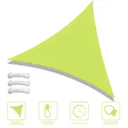 28FT 97% UV Block Triangle Sun Shade Sail Canopy Outdoor Patio Pool Apple Green