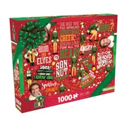 1000pc Aquarius Elf Christmas Cheer Family Jigsaw Puzzle Kids/Children Game