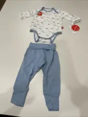 Magnetic Me hug dispatcher modal magnetic tiny tornado bodysuit + pant set 0-3M
