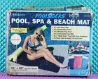 Vintage 1996 Poolmaster Poolsiders 48"x26" Pool Spa Beach Mat Float Burgundy