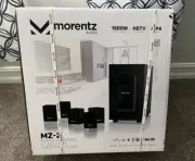 Morentz Audio MZ-2 Platinum Series 5.1 HD Home Theater System 1500W New