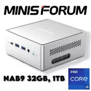 Venus Series NAB9 Mini PC, 32GB RAM 1TB, Intel Core i9-12900HK, MINISFORUM