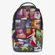 Sprayground Soulja Boy Shark In Paris Backpack Back To School Black Books Bag