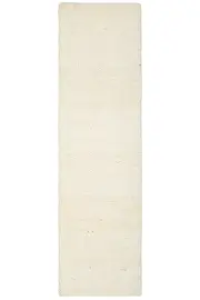 HIVE Modern Style In White : Runner Rug