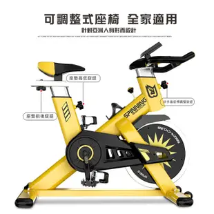 MRF 健身大師-鋼鐵大黃蜂飛輪健身車