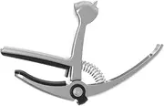 5-in-1 Guitar Capo Acoustic Guitar Capo String Cutter/Pick Holder/Pin Puller Transfer Clip Alloy Guitar Capo for Folk Classical Guitars Ukulele Bass String Instruments Accessories