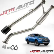 2.5" STAINLESS STEEL PERFORMANCE EXHAUST Muff to suit Mitsubishi Triton MQ MR