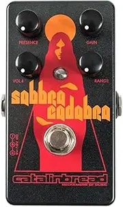 Catalinbread Sabbra Cadabra Boost Overdrive Guitar Effects Pedal