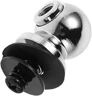 Kisangel Drum Set Ear Snare Drum Stand Drum Lugs Drum Shaft for Right Side Flange Drum Parts of Drums Snare Drum Lugs Drum Accessories and Parts Drum Lugs Chrome Silver Zinc Alloy