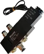 Wryxia Air Valve Push-Pull 4 Way 2 Position Manual Dump Truck Tailgate Valve BAV010 (electronic switch)