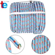 16 Strand Braided Polyester Nylon Core Arborist Tree Climbing Rope 1/2" × 100'