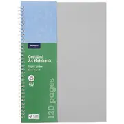 J.Burrows A4 Recyled PP Notebook 120 Page Grey