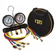 Pro-Set Manifold Gauge Set,5 ft L,3 1/2 in Gauge MT2H7P5E Pro-Set MT2H7P5E