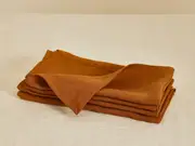 Cinnamon - 100% French Flax Linen Napkins