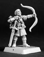 Reaper Miniatures Crusader Ivy Crown Archer #14401 Crusaders Unpainted D&D Mini