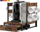 Coffee Pod Drawer for Nespresso Vertuo Capsule, 52 Pods Coffee Organizer with Cu