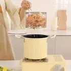 Deep Frying Pan with Handle Fryers Frying Pot Kitchen Tools Frying Pan for