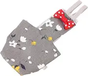 Totority Bird Diapers for Parrots Protective Flight Suit Washable Reusable Parakeet Pigeon Diaper Comfortable for Cockatiels