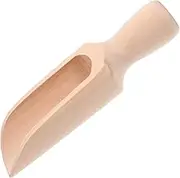 PHENOFICE Wooden Kitchen Scoop Reusable Spoons for Salt Spice and Tea Portable and Comfortable Handle for Home Cafes Restaurants and More