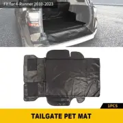 Rear Trunk Panel Cargo Pet Floor Mat Cover Pad Cushion For 4runner 2014-23 Black