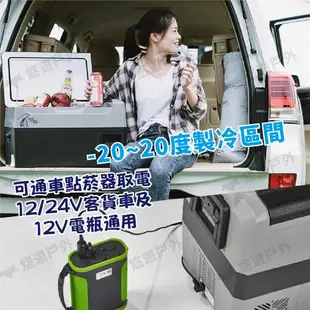 【艾比酷】黑系雙槽雙溫控車用冰箱 LG-D36 冷藏冷凍 LG壓縮機 溫控冰箱 行動冰箱 悠遊戶外