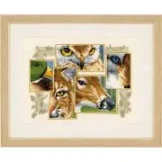 Vervaco 0145247 Sticking Wild Animal Cross-stitch kit Counted