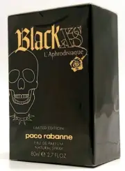 ❤️Black XS L'Aphrodisiaque woman PACO RABANNE Eau de parfum,2.7oz80ml,SEALED!