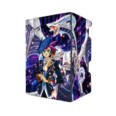 Firewall Dragon Deck Box - Holds 100 Double Sleeved Cards & Dice Tray - Yu-Gi-Oh