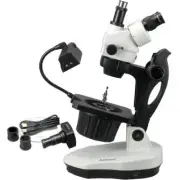 AmScope 3.5X-90X Advanced Jewel Gem Stereo Microscope + 3MP Camera