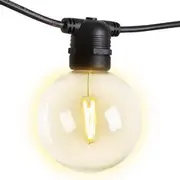 Jingle Jollys 50m LED Festoon String Lights 50 Bul