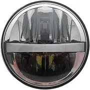 Motorcycle Headlight 5.75" 5 3/4 LED Motorcycle Headlight Black For Harley For Sportster 1200 XL1200L Custom XL1200C 883 XL883 883L XL883R 48 For Harley all 5.75" model C