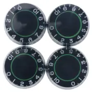 4Pc Guitar Volume Tone Speed Control Knobs for Les Paul SG Eletrict Guitar Green