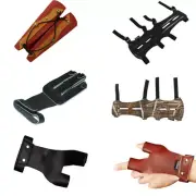 Archery Arm Guard Finger Glove Hand Guard for Compound/Traditional/Recurve Bow