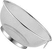 Fine Mesh Colander Stainless Steel Rice Colander Strainer Kitchen Food Strainer Basket