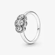 *BRAND NEW* Pandora Timeless Cubic Zirconia Three Stone Vintage Ring 190049C01