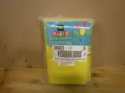 Set of 6 Plastic Rectangle Table Cover Cloth Tablecloth Covers Yellow 54X 108"