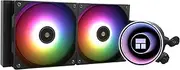 Thermalright Frozen Notte 240 Black ARGB Water Cooling CPU Cooler, 240 Black CPU Cooler Specifications, Double PWM Fans, S-FDB V2 Bearings, Suitable for AMD/AM4 AM5,Intel LGA 1700/1150/1151/1200/2011